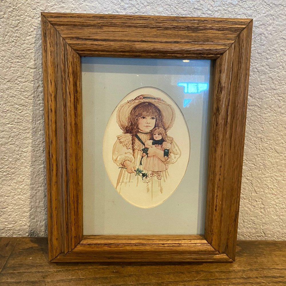 Child and Doll Print